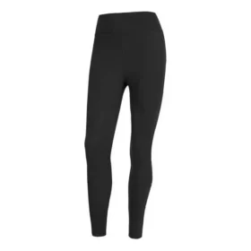 Sportliche gestrickte Fitness-Leggings «Schwarz Rosa»