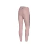 Sportliche gestrickte Fitness-Leggings «Schwarz Rosa»
