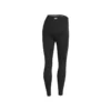 Sportliche gestrickte Fitness-Leggings «Schwarz Rosa»
