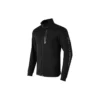Sportliche Strickjacke mit Stehkragen «Schwarz»