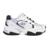 Sportschuhe «Weiss Schwarz Lila»