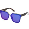 Square Mirrored Sonnenbrille