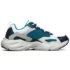 Stamina Airy Low-Top-Laufschuhe Weiss/Blau/Grün