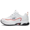 Stamina Laufschuhe Weiss/Rot/Schwarz