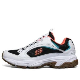 Stamina Laufschuhe Weiss/Schwarz/Orange