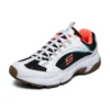 Stamina Laufschuhe Weiss/Schwarz/Orange