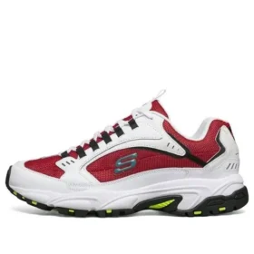Stamina Laufschuhe Weiss/Schwarz/Rot