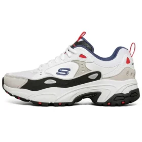 Stamina Sneaker Weiss/Grau/Rot