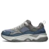 Staxed Sneaker Grau/Blau/Weiss