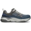 Staxed Sneaker Grau/Blau/Weiss
