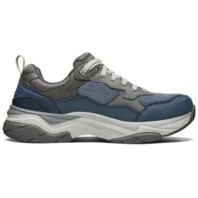 Staxed Sneaker Grau/Blau/Weiss