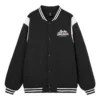 Steppjacke „Schwarz-Weiss“