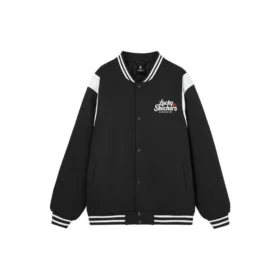 Steppjacke „Schwarz-Weiss“