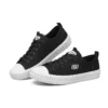 Street Trax Low-Casual-Schuhe Schwarz