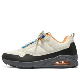 Street Uno Maverick Gorpcore-Schuhe «Weiss Schwarz Orange»