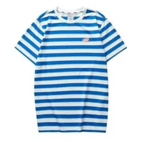 Streifen-T-Shirt „Blue White“
