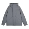 Stroll-Serie einfarbige Freizeit-Daunenjacke «Grey»