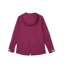 Stroll Series Logo Casual-Kapuzenjacke aus Gewebe «Burgundy»