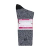 Superweiche Stiefel-Crew-Socken – 3er-Pack