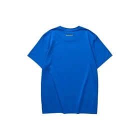 T-Shirt mit Aufdruck «Blue Yellow»