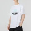 T-Shirt mit Logo-Aufdruck „Weiss Blau Schwarz“