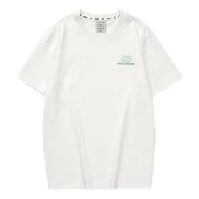 T-Shirt mit Logo-Print „Weiss Grün“
