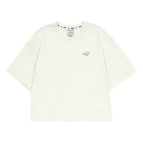 T-Shirt mit Logo-Print «White»