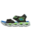 Thermo Splash Slip On Sport Light-Up Sandalen «Black Blue»