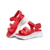 Ultra Flex Freizeitsandalen Rot