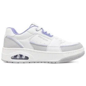 Uno Court – Courted Style Schuhe «Weiss Grau Blau»