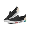 V»lites Canvas-Schuhe Schwarz