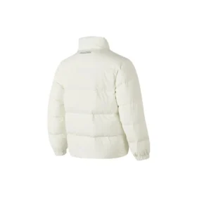 Waterproof Daunenjacke mit Aufdruck „Weiss“