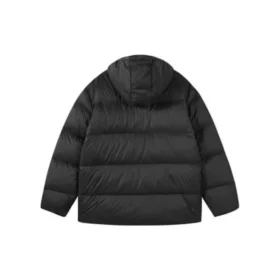 Waterproof Daunenjacke mit Kapuze «Schwarz»