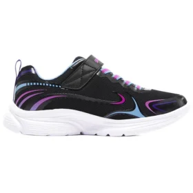 Wavy Lites Schuhe «Schwarz Rosa Blau»