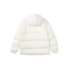 Wendbare Freizeit-Daunenjacke mit Kapuze «White Blue»