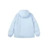 Wendbare Freizeit-Daunenjacke mit Kapuze «White Blue»