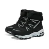 Winter Comfy Stiefel „Schwarz-Weiss“