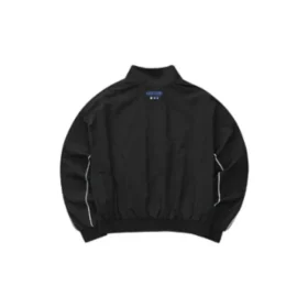 Zip-Jacke mit Logo-Buchstaben-Herz-Print «Black»